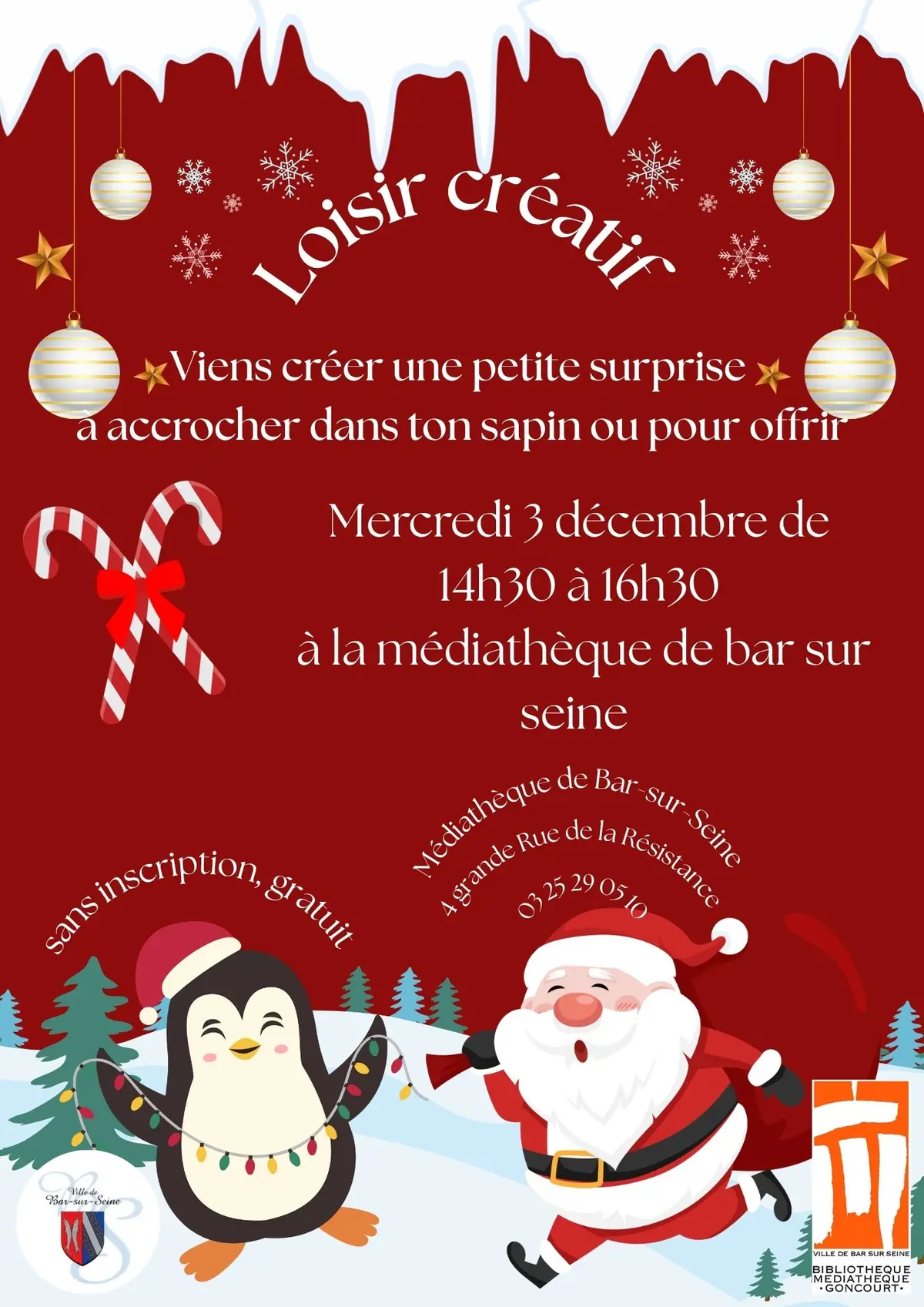 Animations à la médiathèque