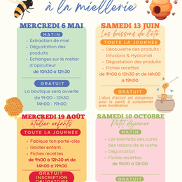 Animations à la miellerie l'Asnoisien