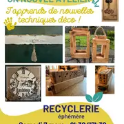 Animations à la recyclerie éphémère