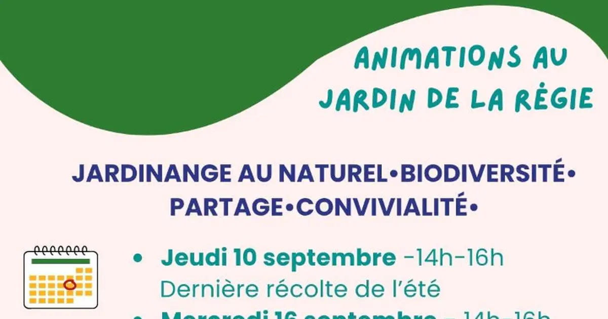 Animations au jardin de la Régie : animation boules de graines pour oiseaux