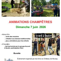 Animations Champêtres au Château de Mursay à Échiré