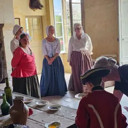 Animations costumées au Château d'Amblie