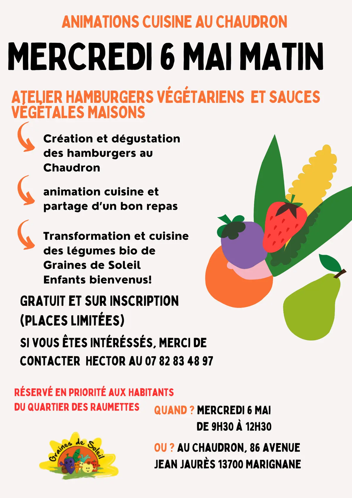Animations : Cuisine et chaudron