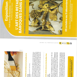 Animations dans le cadre de l'exposition « L’Art des retables baroques dans le Lot »