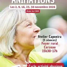 ANIMATIONS + de 60 ans : Atelier Capoeira