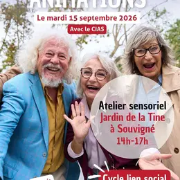 ANIMATIONS + de 60 ans : Atelier sensoriel et comestible