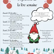 Animations de Noël