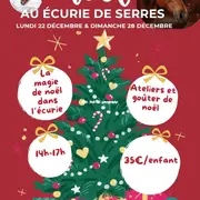 Animations de Noël au écurie de Serres