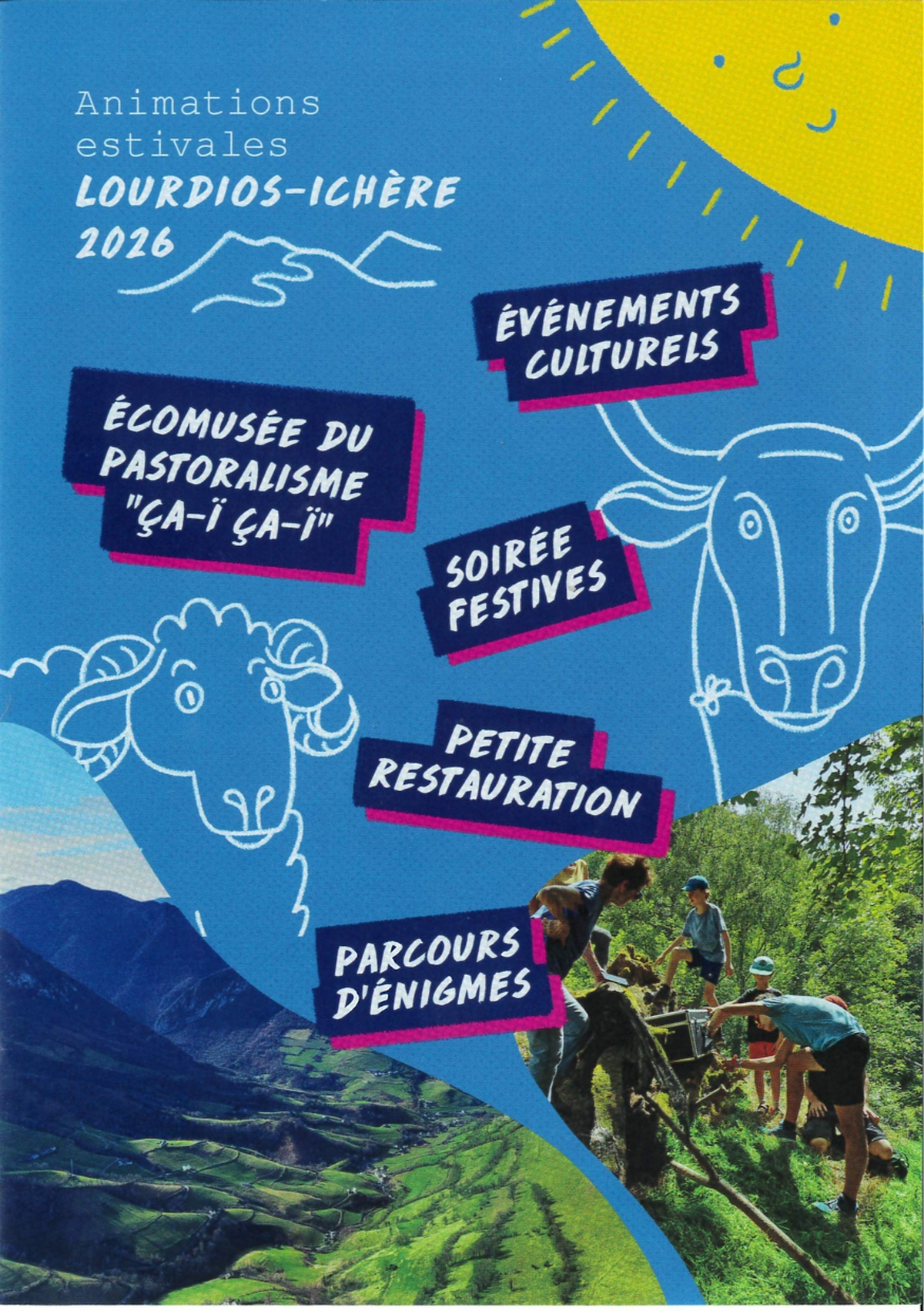 Animations estivales Lourdios-Ichère - Soirée moules frites