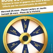 Animations marchés : Roue de la fortune