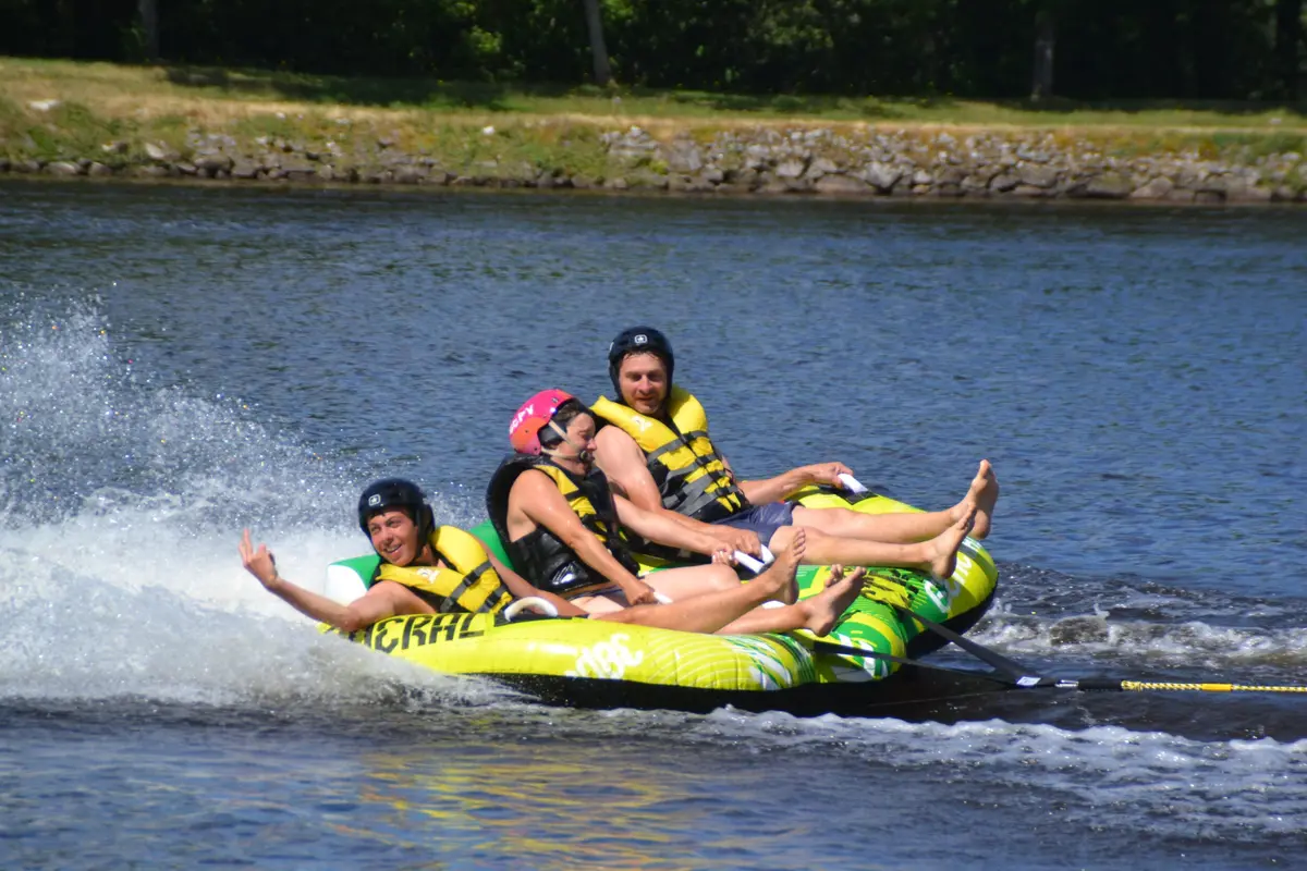 Animations nautiques au lac de la Ganne