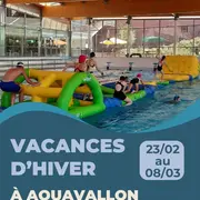 Animations pendant les vacances d'hiver à Aquavallon