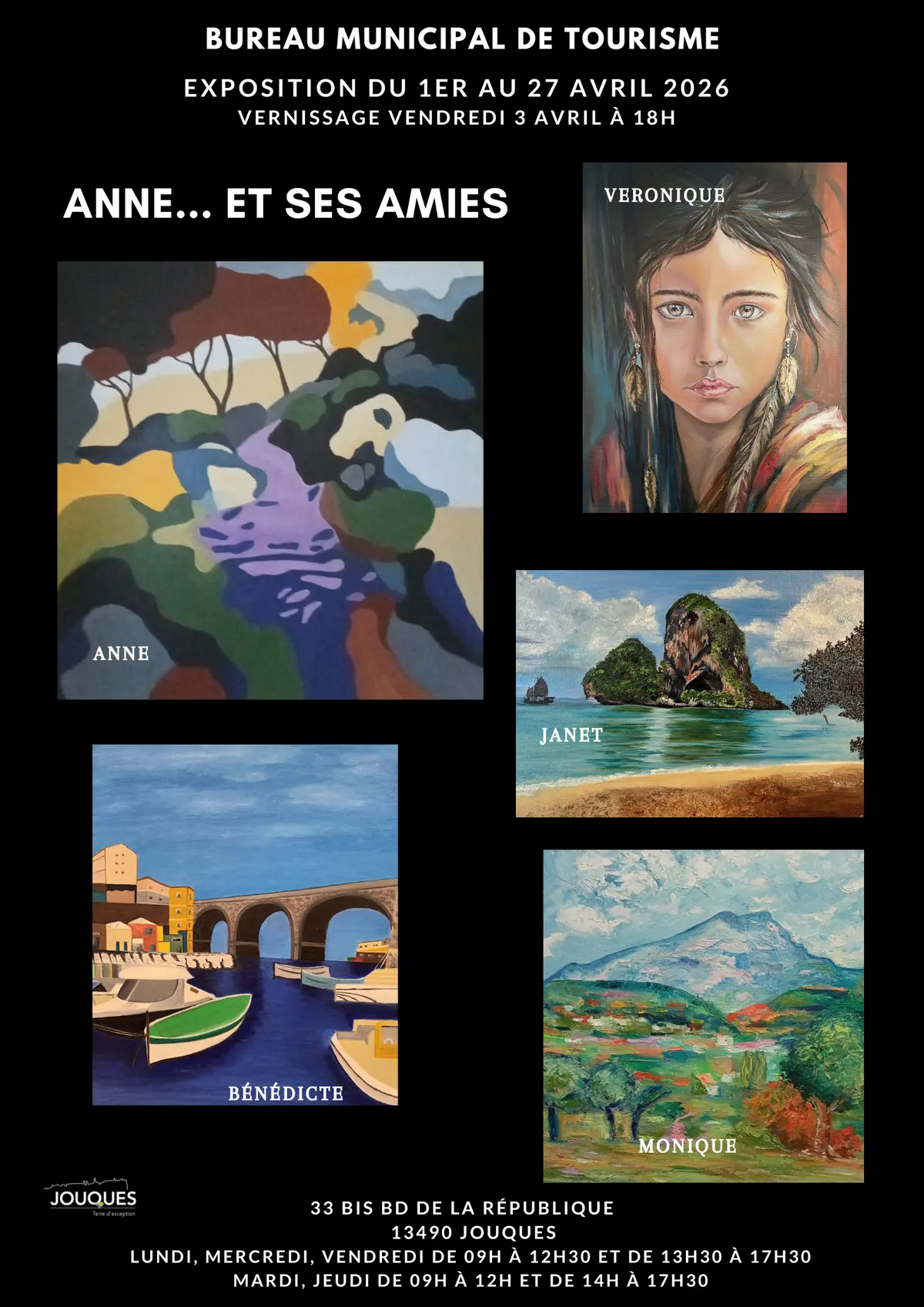 Anne... et ses amies exposent