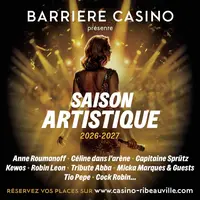 Anne Roumanoff, Cock Robin, ABBA... 25 spectacles et concerts à découvrir au Casino Barrière de Ribeauvillé cette saison DR