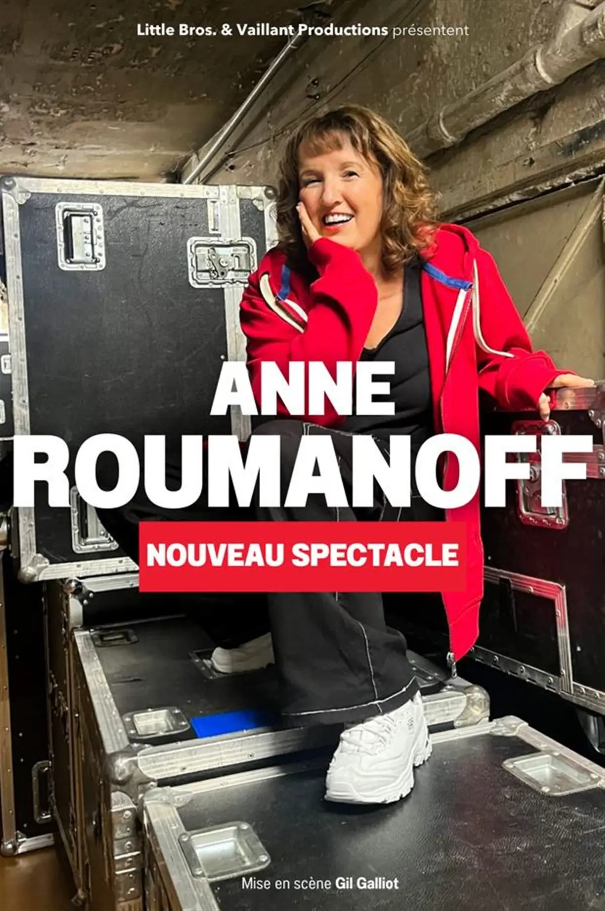 Anne Roumanoff dans L'âge Libre
