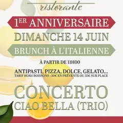 Anniversaire de Cucinava - Brunch à l'italienne