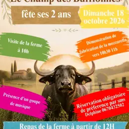 Anniversaire du Champs des Bufflonnes