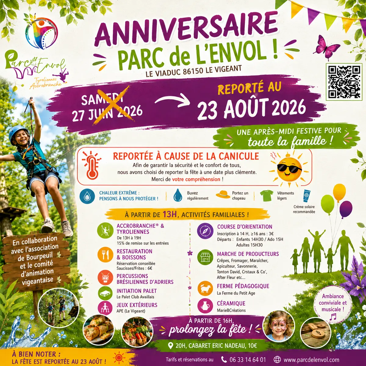 Anniversaire du Parc De L'Envol