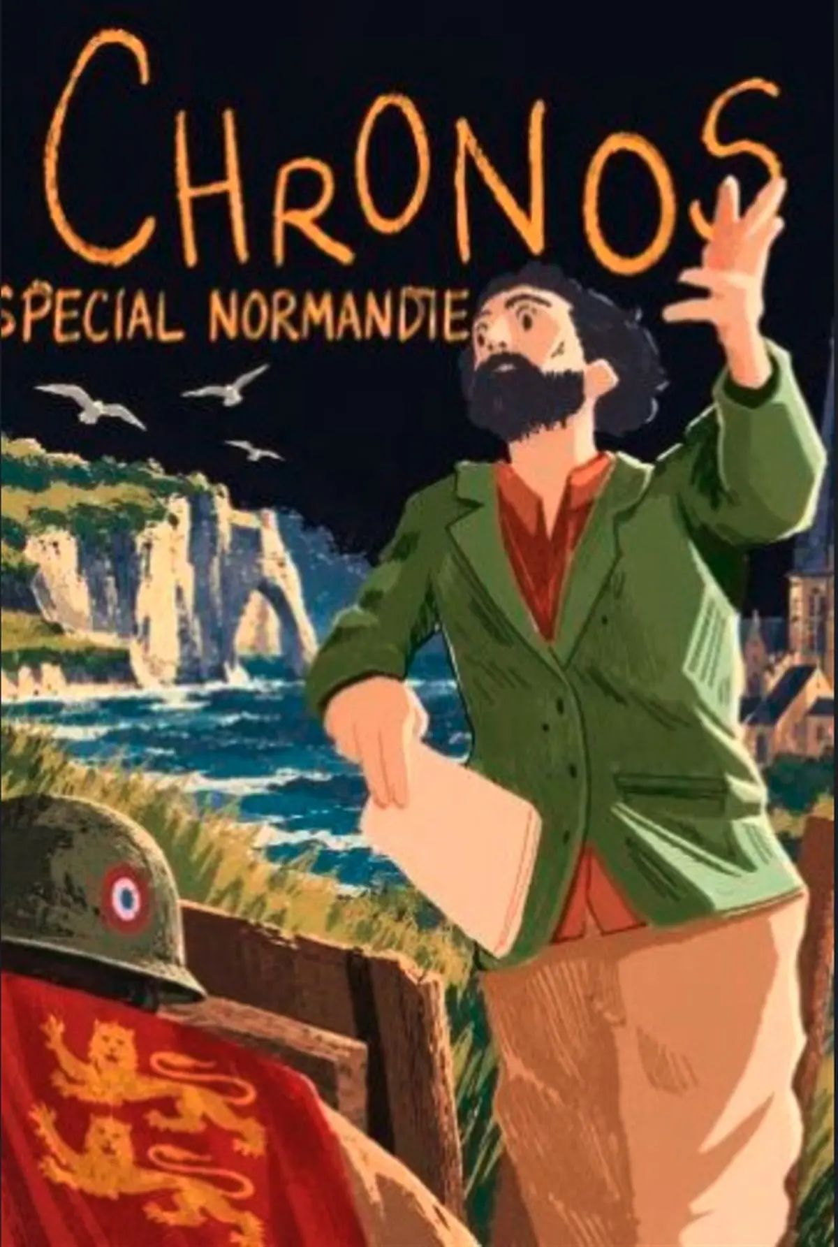 Antoine Lucciardi dans Chronos, une Histoire de Normandie