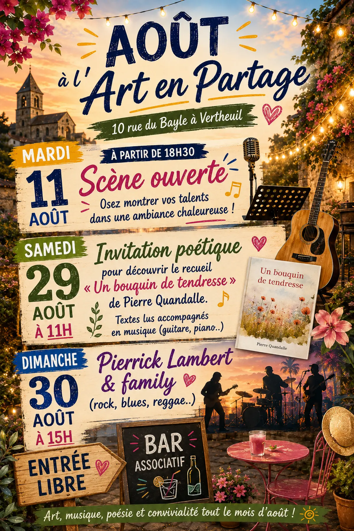 Août à l'Art en Partage