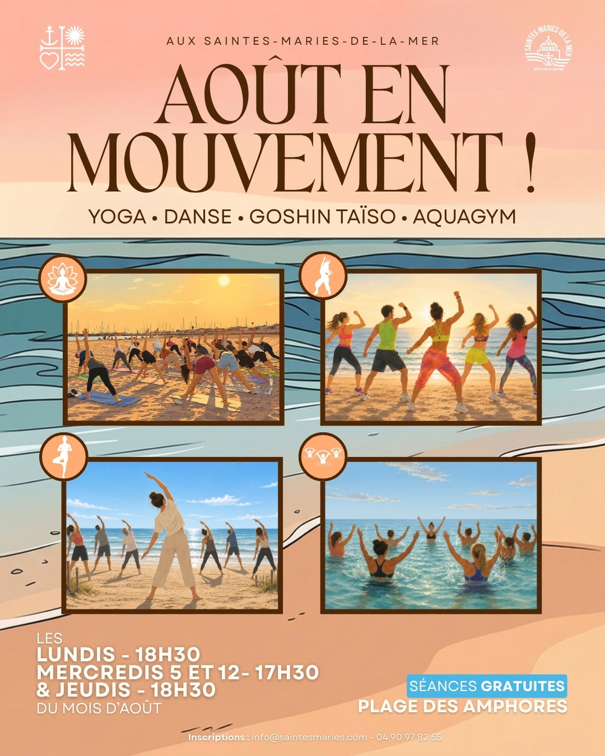 Août en mouvement !