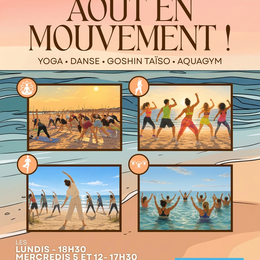 Août en mouvement !