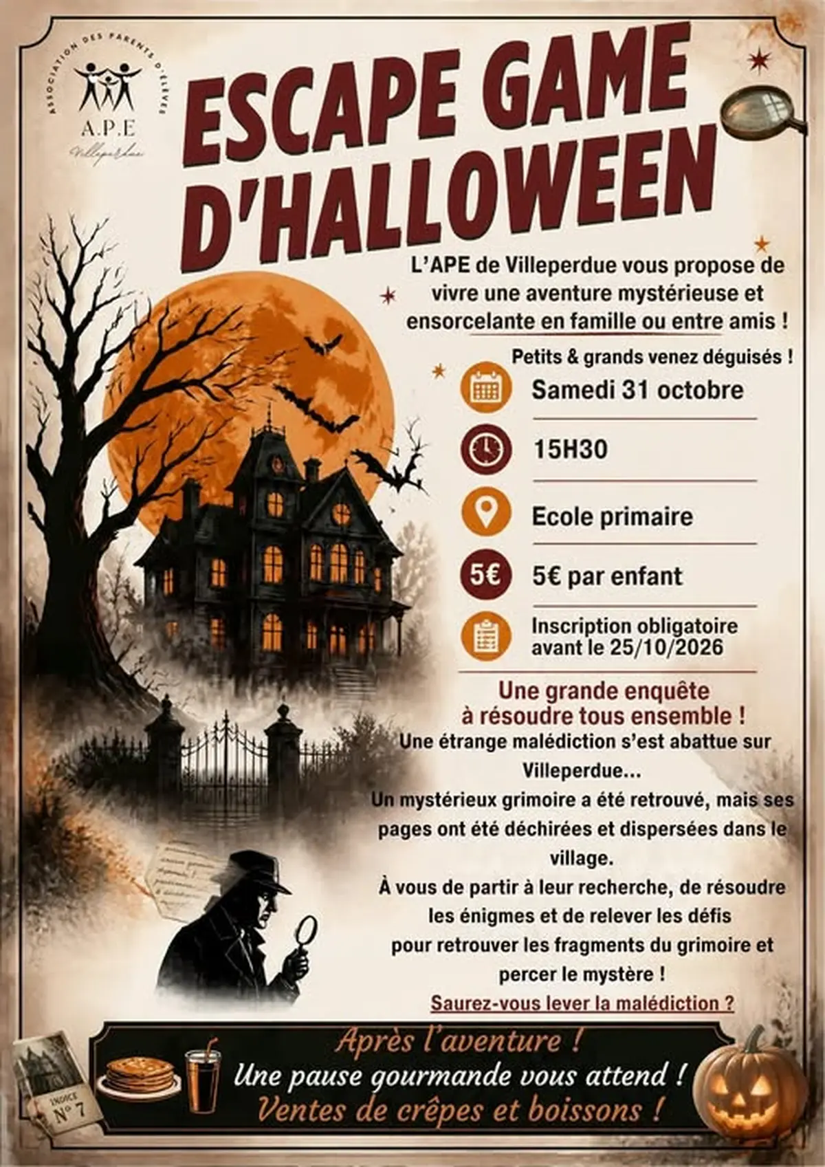 APE : Escape Game Halloween