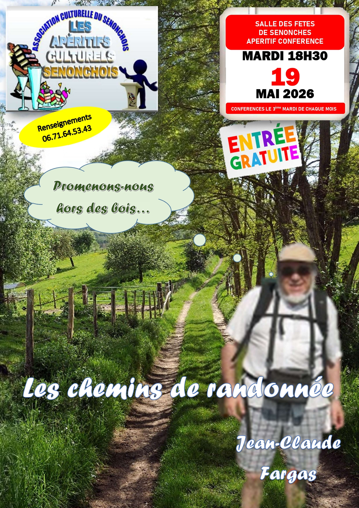 Apéritif conférence - Promenons nous hors des bois