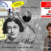 Apéritif-conférence. Simone Weil trouver un sens à sa vie.