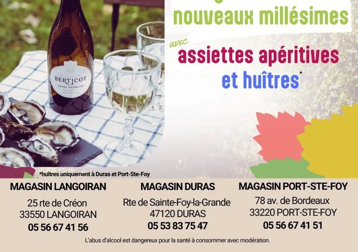 Apéritif des Millésimales à Berticot