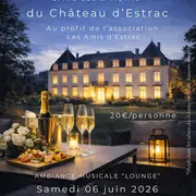 Apéritif dînatoire dans les jardins du Château d'Estrac