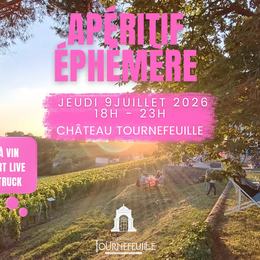 Apéritif éphémère au Château Tournefeuille