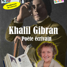 Apéritif & Conférence sur Khalil Gibran, poète écrivain