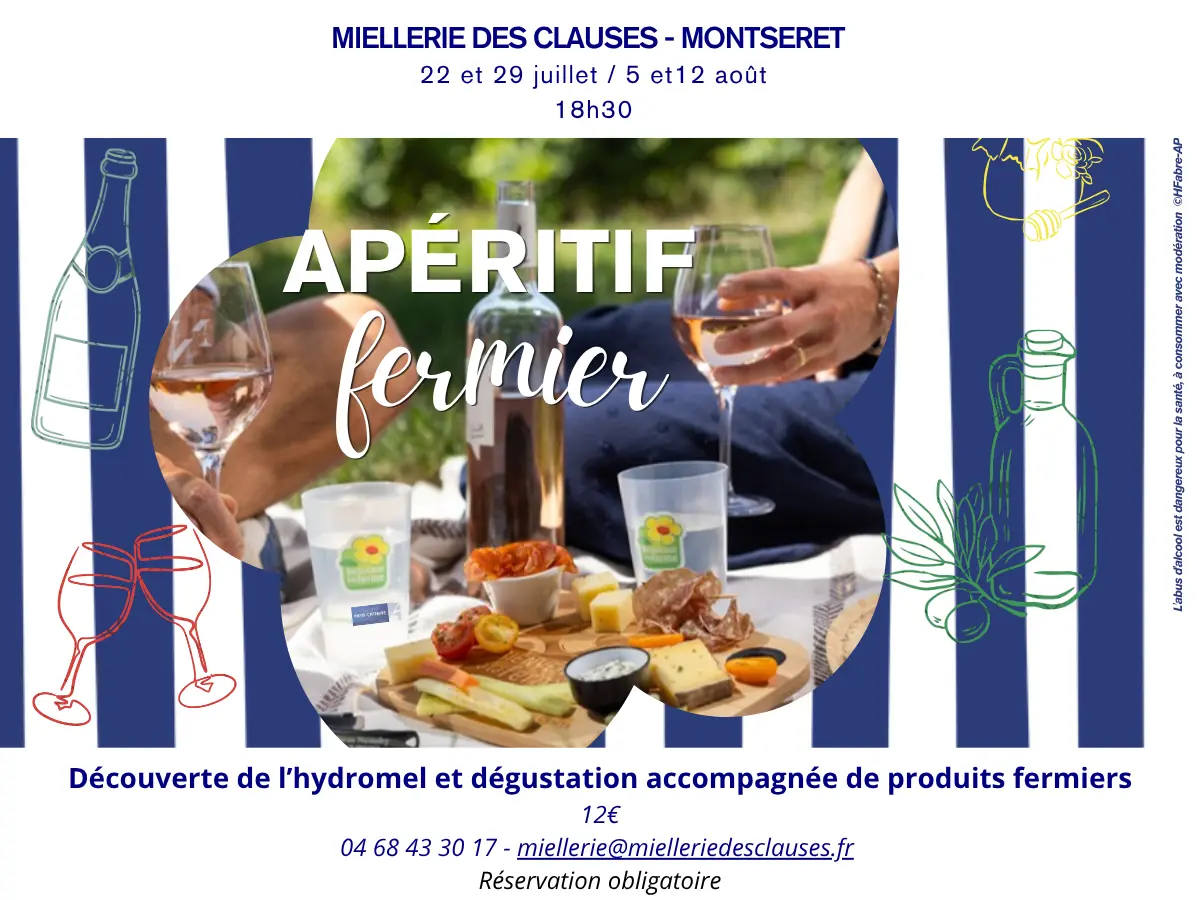 Apéritif Fermier : Découverte De L’hydromel Et Dégustation Accompagnée De Produits Fermiers