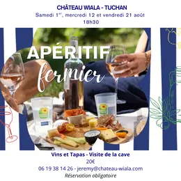 Apéritif Fermier : Vins Et Tapas - Visite De La Cave, Apéro Fermier