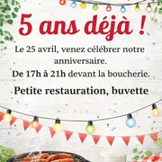 Apéro anniversaire à la Boucherie Orion de Mulhouse pour ses 5 ans