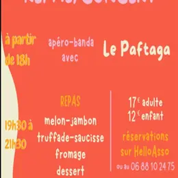 Apéro-banda, repas et concert à Bagnac sur Célé