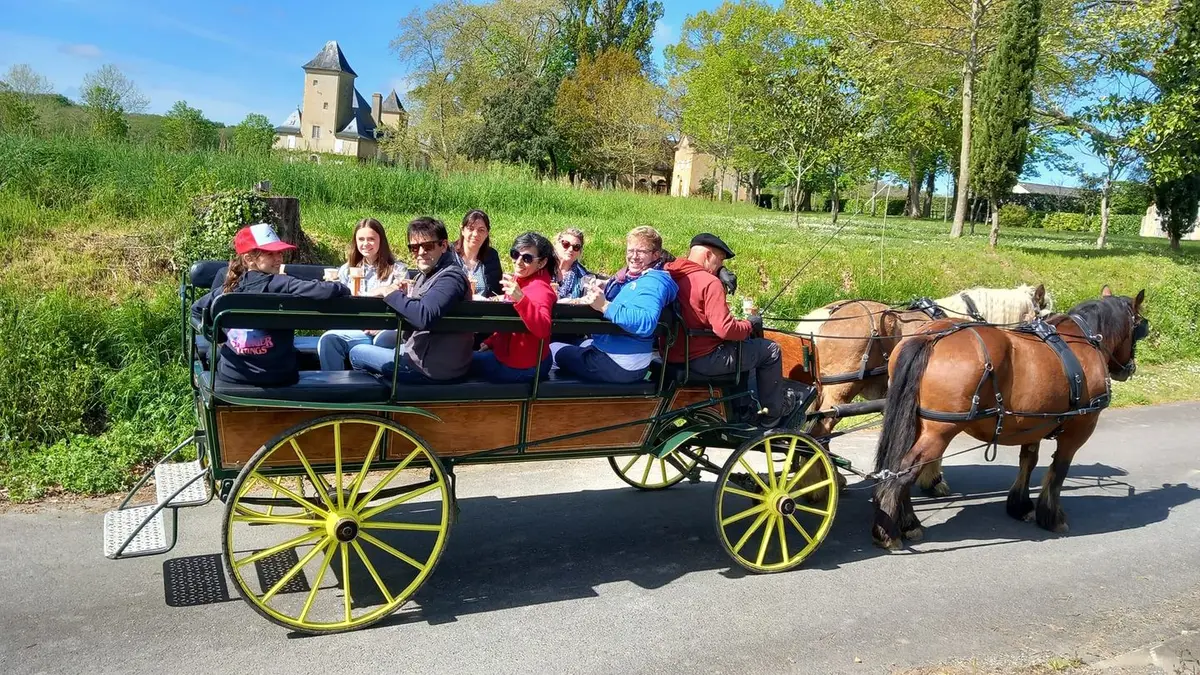 Apéro Calèche, à la Ferme au Bèth Loc