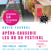 Apéro-Causerie : Les BD du Festival.