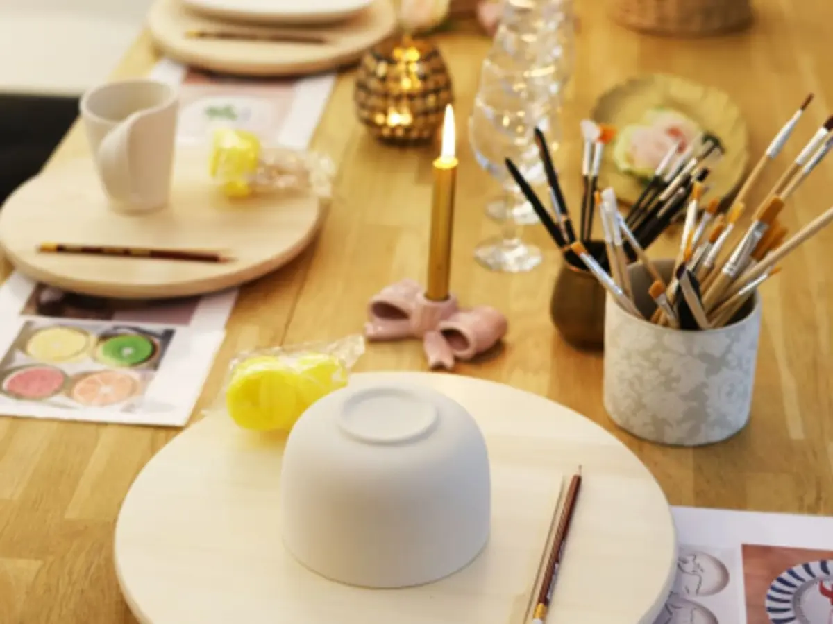 Apéro Céramique dans une Galerie d'art à Trouville-sur-Mer (14)