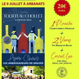 Apéro chai au Château Tourteau Chollet