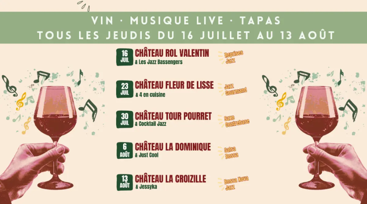Apéro'Châteaux - Château La Dominique