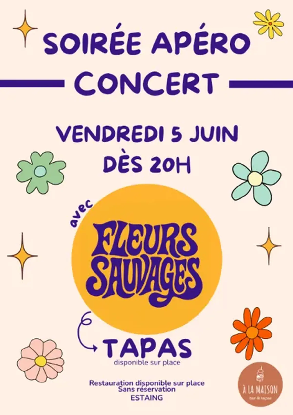 Apéro Concert À la Maison