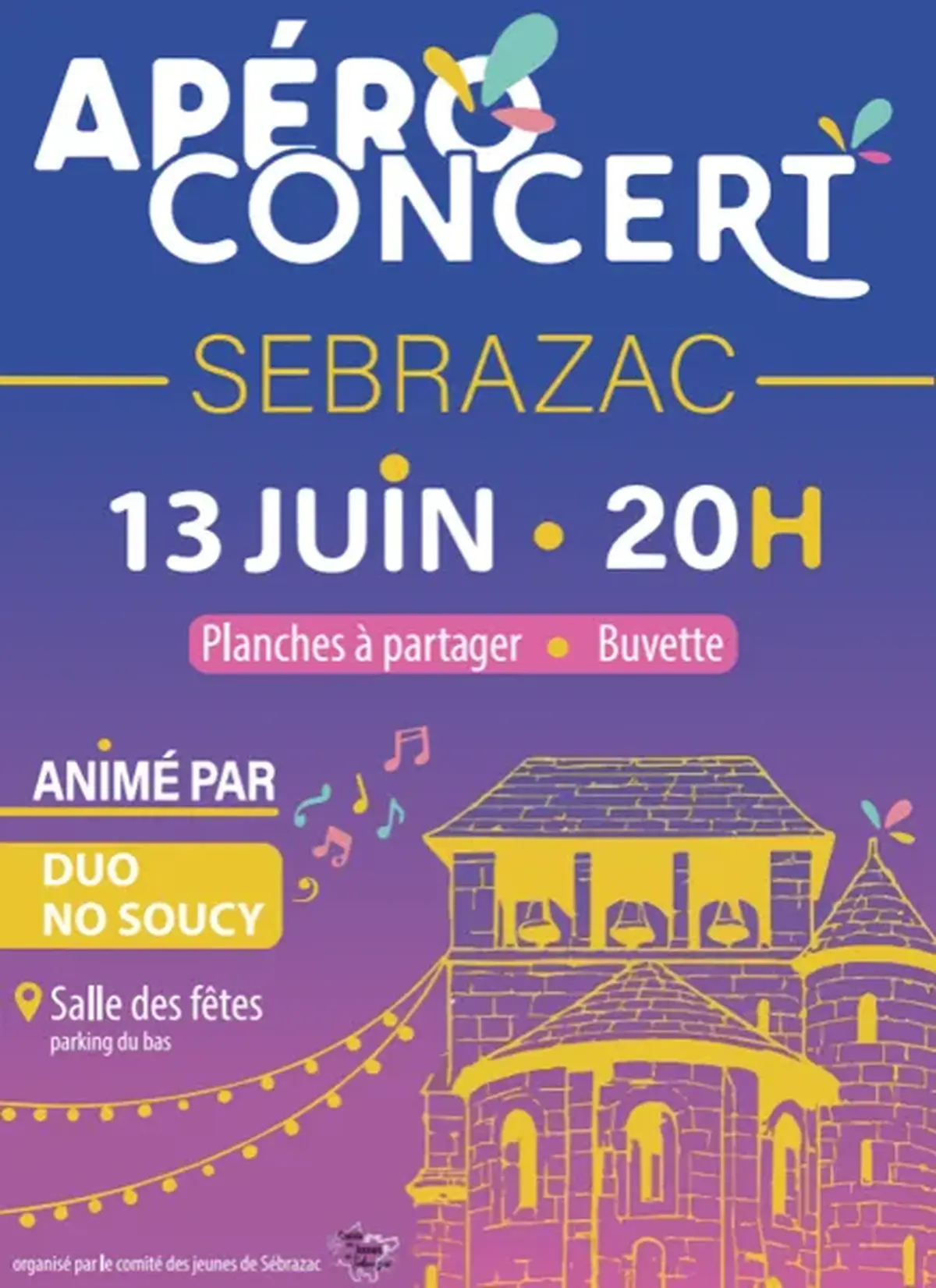 Apéro Concert à Sébrazac