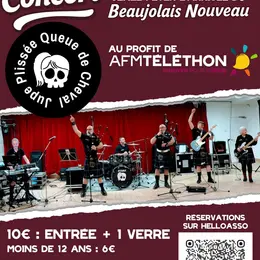 Apéro-concert animé par jupe plissée et queue de cheval