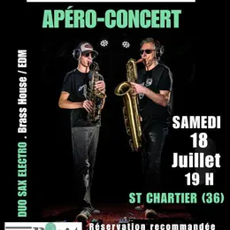 Apéro concert avec Fanfarmille Duo