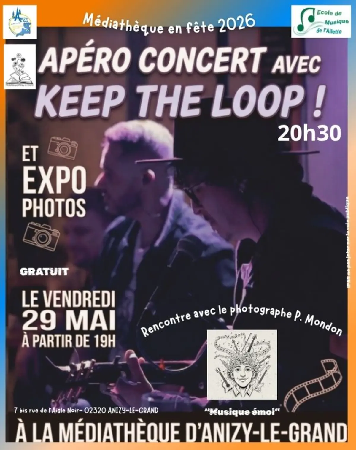 Apéro concert avec Keep the loop