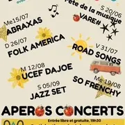 Apéro concert avec le groupe So Frenchy