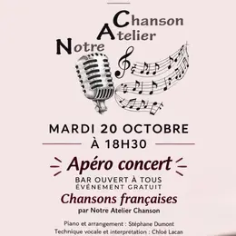 Apéro-concert avec : Notre Atelier Chanson