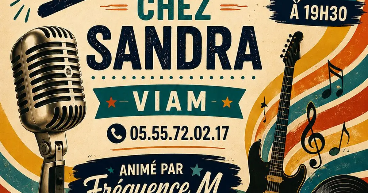 Apéro Concert chez Sandra